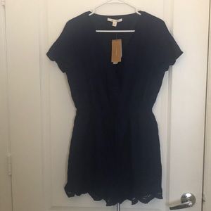 Dark Blue Romper